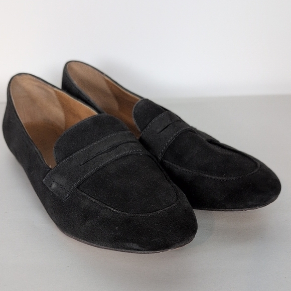 J. Crew Factory Leather Suede Loafers - Picture 1 of 11